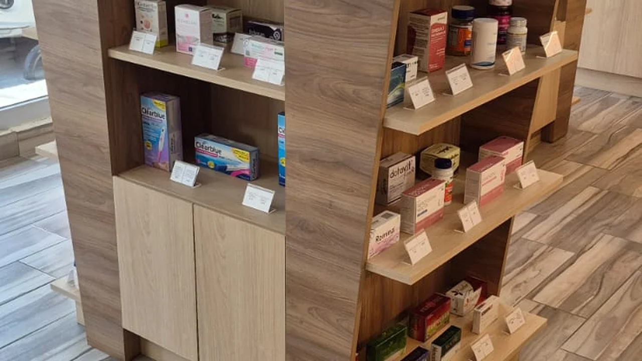 Exhibidor para local comercial fabricado por CarpyMobi
