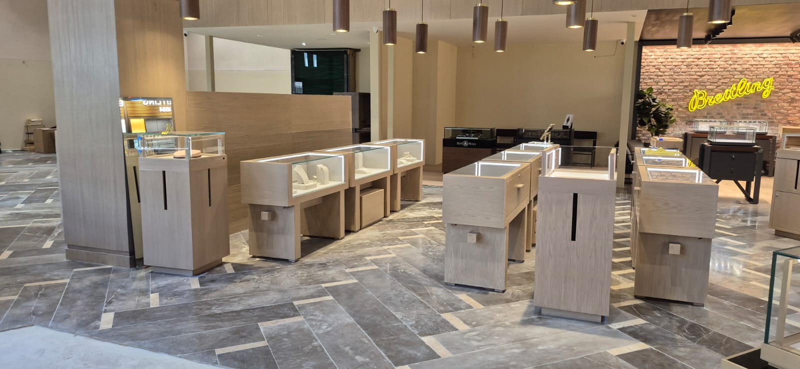 Mobiliario para espacio comercial